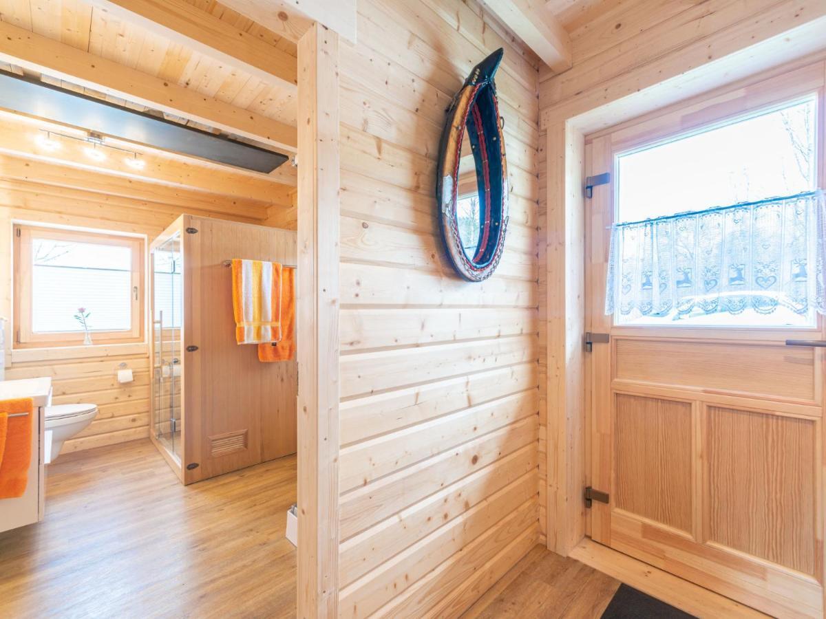 Holiday Home Chalet Toni Mit Sauna By Interhome Spiegelau Eksteriør bilde